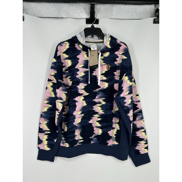 Nike Court Heritage Fleece‎ Tennis Hoodie Sweatshirt Loose Fit DV9005-663 Medium